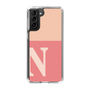 Slim Protection Case［ Original - initial two tone - N pink ］