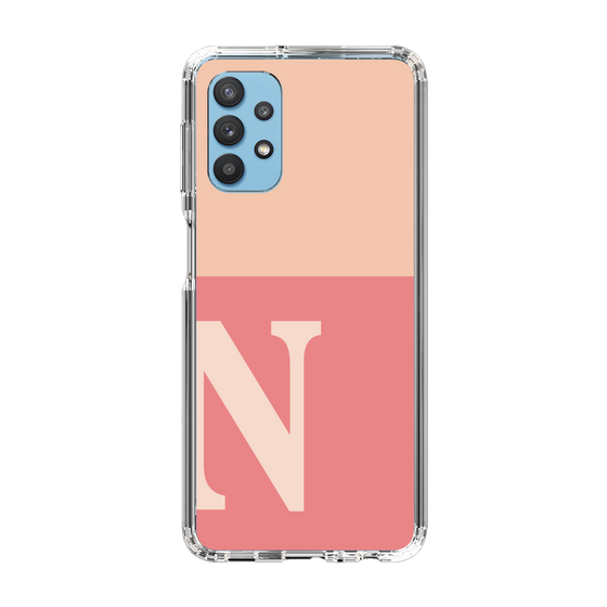 Slim Protection Case［ Original - initial two tone - N pink ］