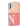 Slim Protection Case［ Original - initial two tone - N pink ］