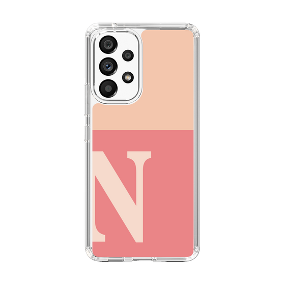 Slim Protection Case［ Original - initial two tone - N pink ］