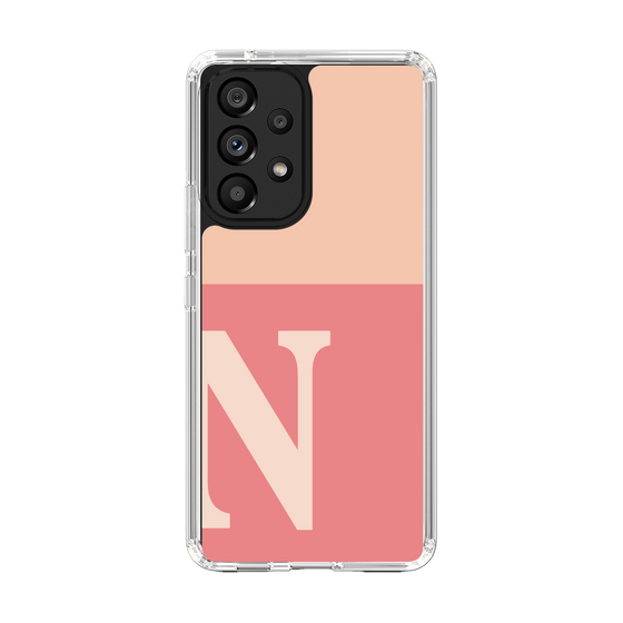 Slim Protection Case［ Original - initial two tone - N pink ］