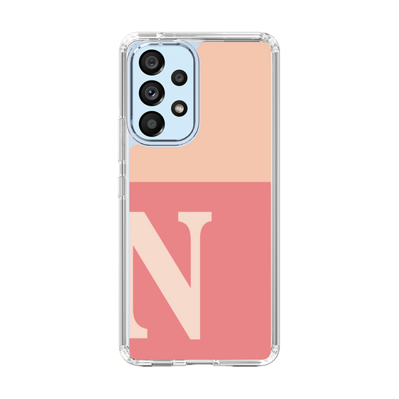 Slim Protection Case［ Original - initial two tone - N pink ］