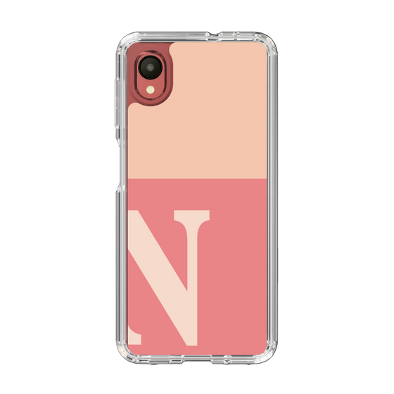 Slim Protection Case［ Original - initial two tone - N pink ］