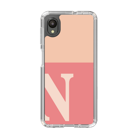 Slim Protection Case［ Original - initial two tone - N pink ］