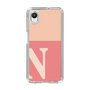 Slim Protection Case［ Original - initial two tone - N pink ］