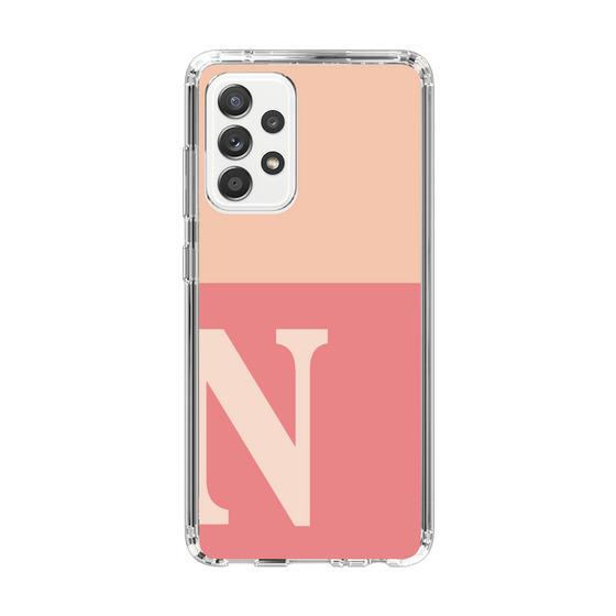 Slim Protection Case［ Original - initial two tone - N pink ］
