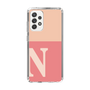 Slim Protection Case［ Original - initial two tone - N pink ］