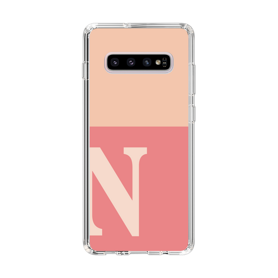 Slim Protection Case［ Original - initial two tone - N pink ］