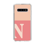 Slim Protection Case［ Original - initial two tone - N pink ］
