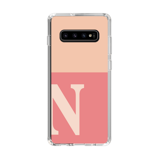 Slim Protection Case［ Original - initial two tone - N pink ］