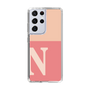 Slim Protection Case［ Original - initial two tone - N pink ］
