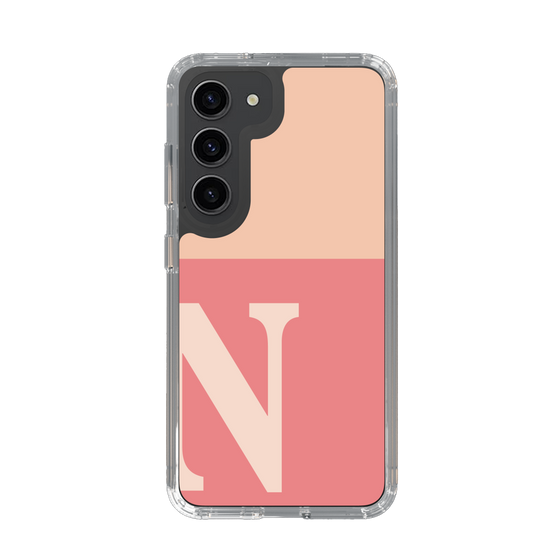 Slim Protection Case［ Original - initial two tone - N pink ］