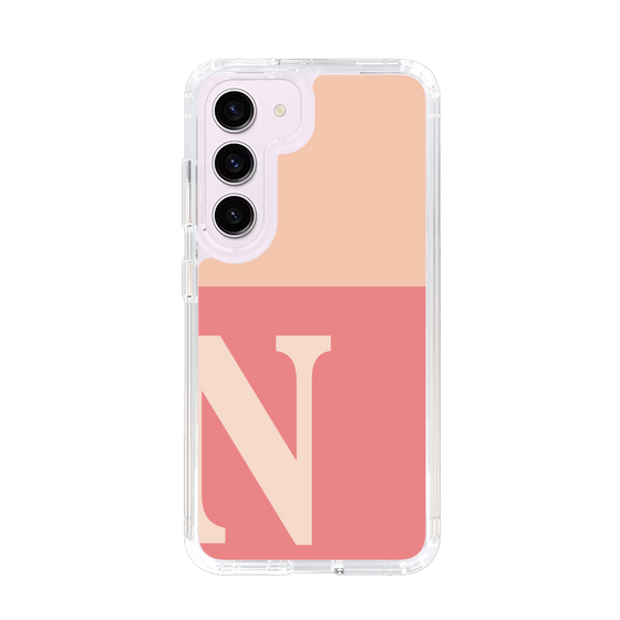 Slim Protection Case［ Original - initial two tone - N pink ］