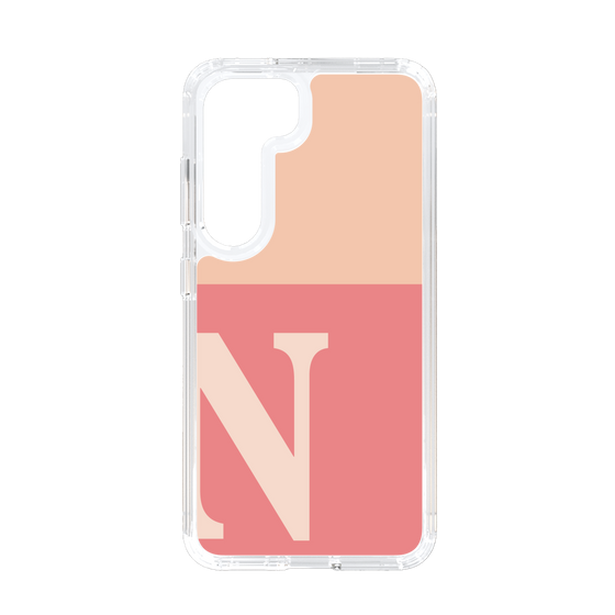 Slim Protection Case［ Original - initial two tone - N pink ］