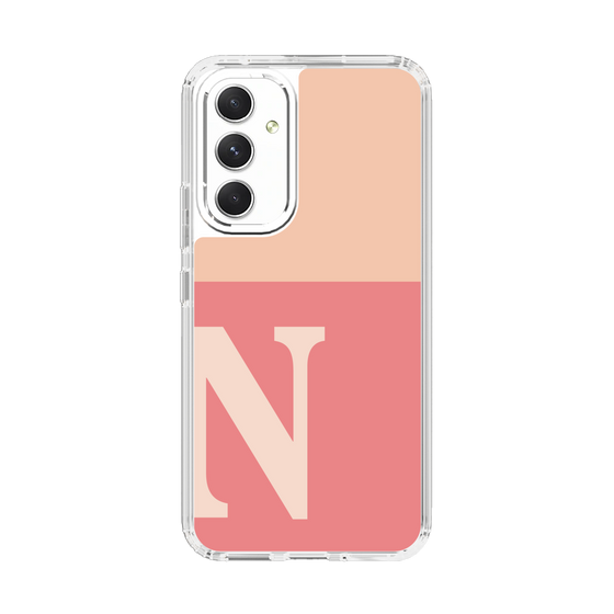 Slim Protection Case［ Original - initial two tone - N pink ］