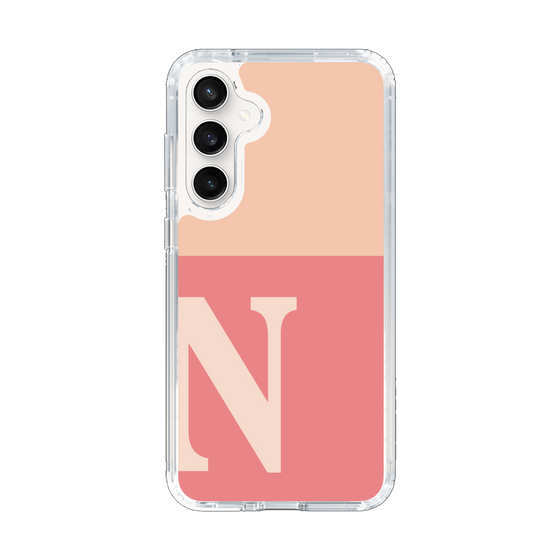 Slim Protection Case［ Original - initial two tone - N pink ］