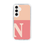 Slim Protection Case［ Original - initial two tone - N pink ］