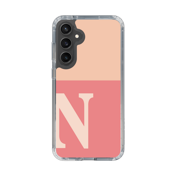 Slim Protection Case［ Original - initial two tone - N pink ］