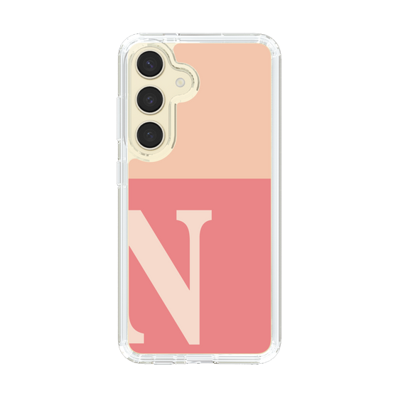 Slim Protection Case［ Original - initial two tone - N pink ］