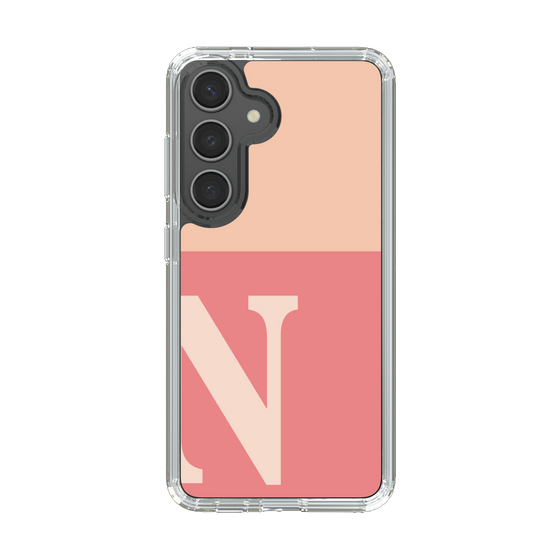 Slim Protection Case［ Original - initial two tone - N pink ］