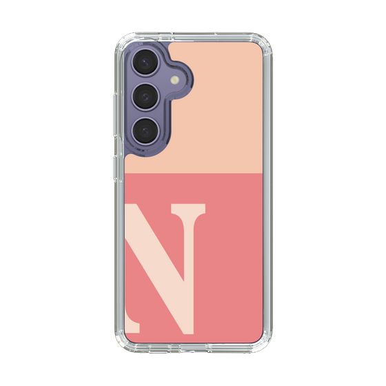 Slim Protection Case［ Original - initial two tone - N pink ］