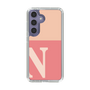 Slim Protection Case［ Original - initial two tone - N pink ］