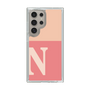 Slim Protection Case［ Original - initial two tone - N pink ］