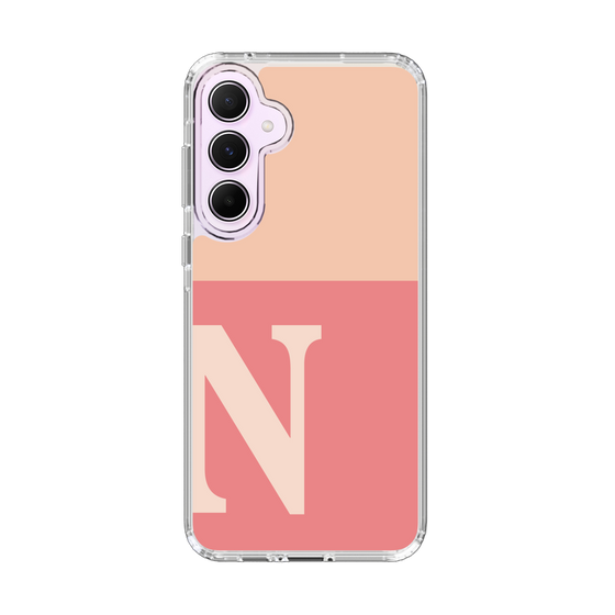 Slim Protection Case［ オリジナル - initial two tone - N pink ］