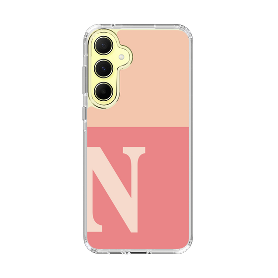 Slim Protection Case［ オリジナル - initial two tone - N pink ］