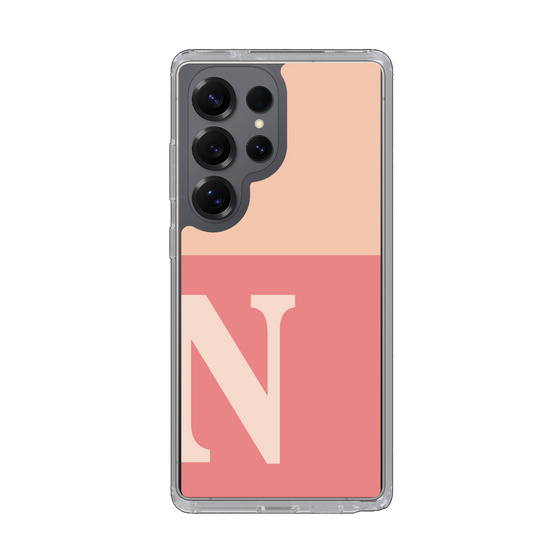 Slim Protection Case［ Original - initial two tone - N pink ］