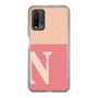 Slim Protection Case［ Original - initial two tone - N pink ］