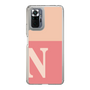 Slim Protection Case［ Original - initial two tone - N pink ］