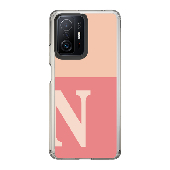 Slim Protection Case［ Original - initial two tone - N pink ］