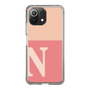 Slim Protection Case［ Original - initial two tone - N pink ］