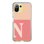 Slim Protection Case［ Original - initial two tone - N pink ］