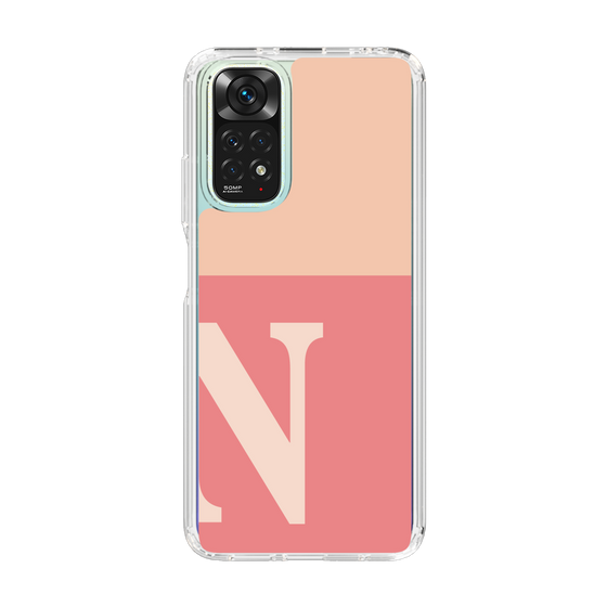Slim Protection Case［ Original - initial two tone - N pink ］