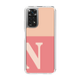 Slim Protection Case［ Original - initial two tone - N pink ］