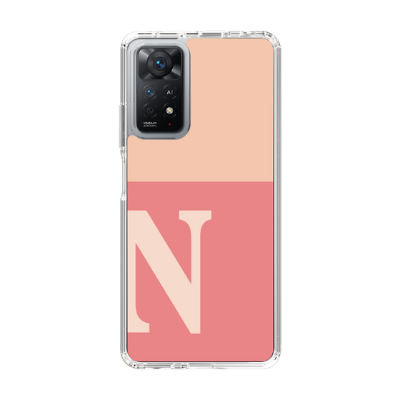 Slim Protection Case［ Original - initial two tone - N pink ］