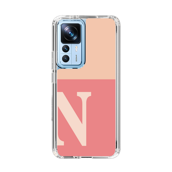 Slim Protection Case［ Original - initial two tone - N pink ］