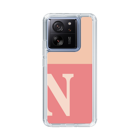 Slim Protection Case［ Original - initial two tone - N pink ］