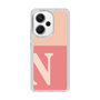 Slim Protection Case［ Original - initial two tone - N pink ］