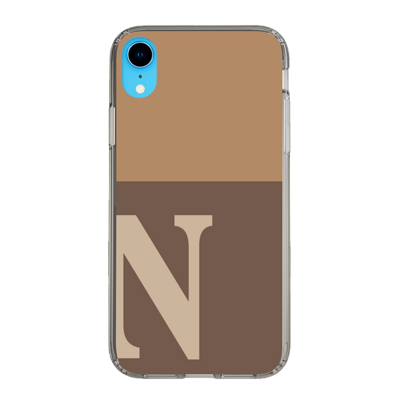 Slim Protection Case［ Original - initial two tone - N brown ］