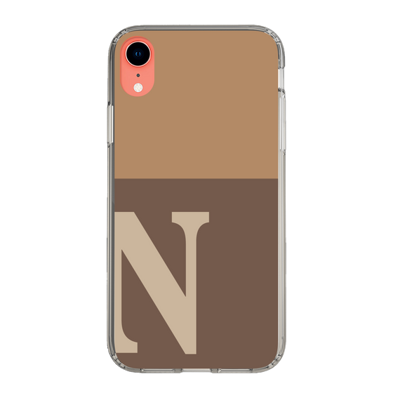 Slim Protection Case［ Original - initial two tone - N brown ］