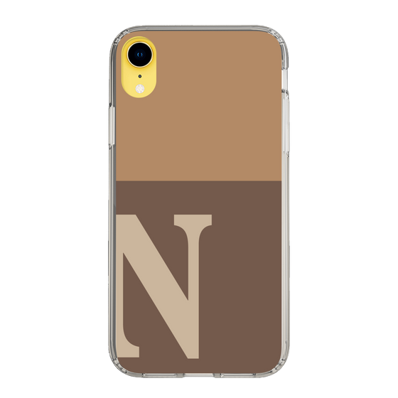 Slim Protection Case［ Original - initial two tone - N brown ］