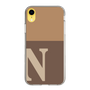 Slim Protection Case［ Original - initial two tone - N brown ］