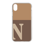Slim Protection Case［ Original - initial two tone - N brown ］
