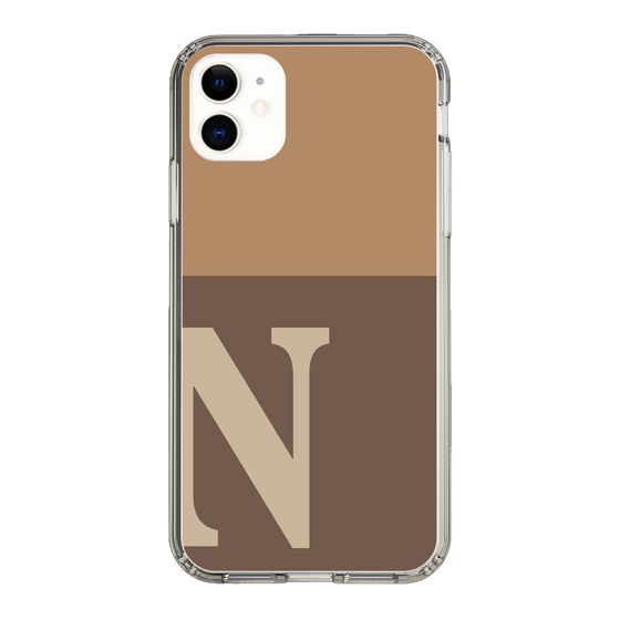 Slim Protection Case［ Original - initial two tone - N brown ］