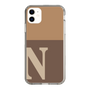 Slim Protection Case［ Original - initial two tone - N brown ］