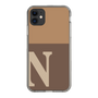 Slim Protection Case［ Original - initial two tone - N brown ］