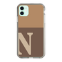 Slim Protection Case［ Original - initial two tone - N brown ］